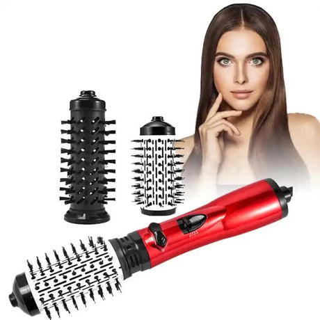 SILK ROLLA 2-In-1 Automatic Blowout Brush | Hot Air Styling Brush for Hair Drying & Styling - Silk Rolla