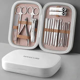 Professional 18-Piece Manicure and Pedicure Set - Silk Rolla