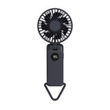 Portable Handheld Fan with 2000mAh Battery | 3-in-1 Desk, Handheld & Hanging Design - Silk Rolla