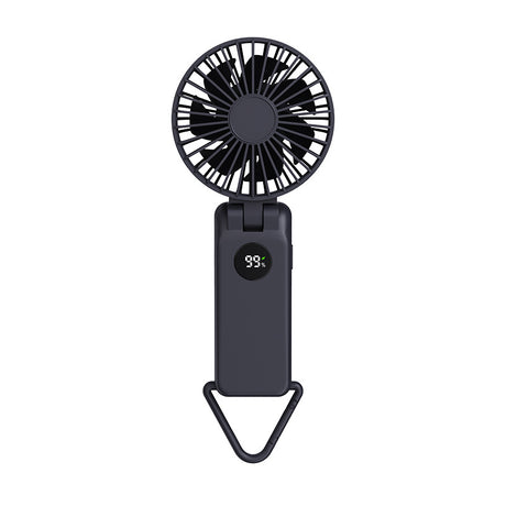 Portable Handheld Fan with 2000mAh Battery | 3-in-1 Desk, Handheld & Hanging Design - Silk Rolla