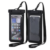 Waterproof Phone Pouch | Clear Touchscreen Window with Lanyard for Secure Underwater Use - Silk Rolla