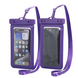 Waterproof Phone Pouch | Clear Touchscreen Window with Lanyard for Secure Underwater Use - Silk Rolla