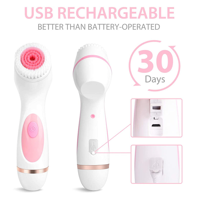 Ultrasonic Cleansing Brush Set - Silk Rolla