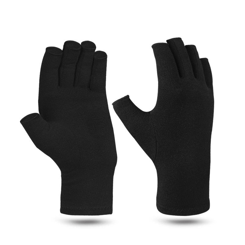 Compression Gloves, Therapeutic Heated Pain Relief for Joints - Silk Rolla