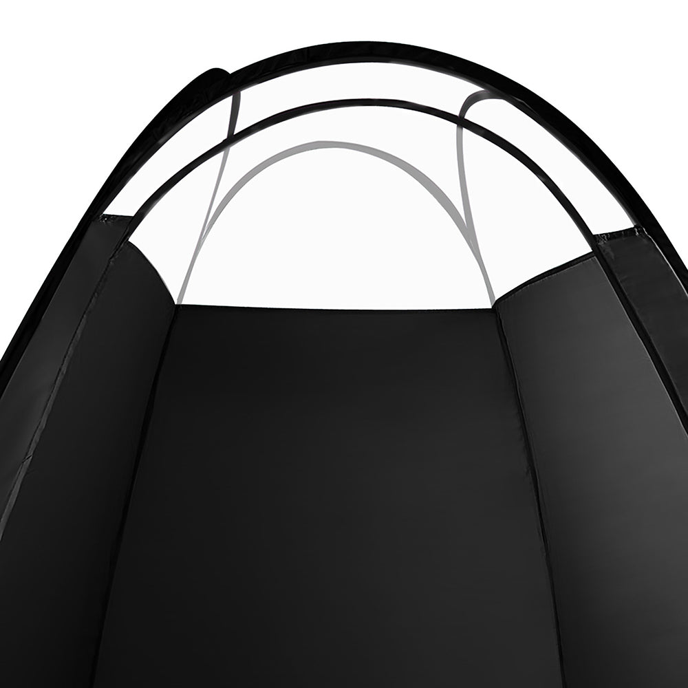 Portable Pop Up Tanning Tent - Black - Silk Rolla