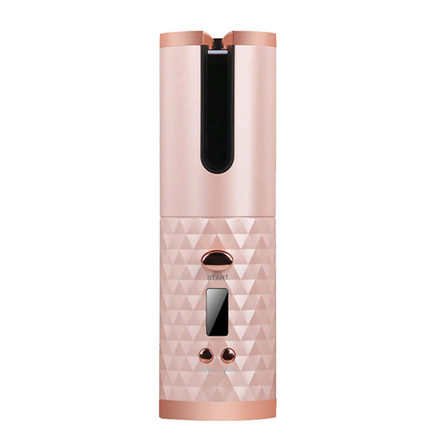 SILK ROLLA Portable Automatic Hair Curler with Adjustable Temperature and LCD Display - Silk Rolla